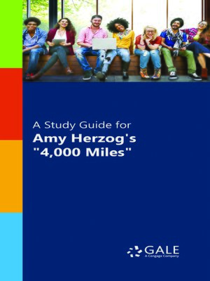 cover image of A Study Guide for Amy Herzog's "4,000 Miles"